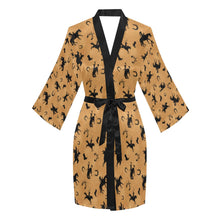 Load image into Gallery viewer, Lucky Western Women's Lounge Kimono Robe