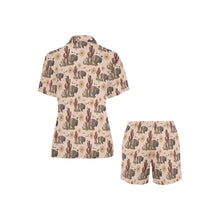 Load image into Gallery viewer, Desert Bison Women's Western Pajama Set