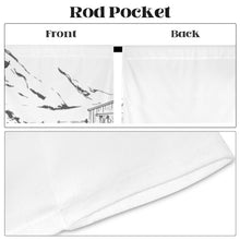 Load image into Gallery viewer, Cowboy Ranch Window Curtain 52"x63" Made in America