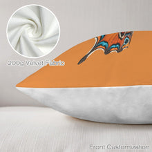 Load image into Gallery viewer, Baha Ranch Butterfly Velvety Soft Pillow Cover Made in America