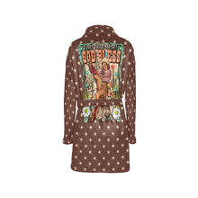 Load image into Gallery viewer, Cowgirl Says God Bless Women's Western Bath Robe