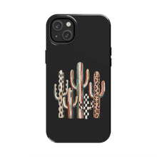 Load image into Gallery viewer, Boho Cactus Trio Phone Case | Tough Phone Case
