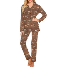 Load image into Gallery viewer, Longhorn Women's Western Pajama Set