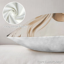 Load image into Gallery viewer, Baha Ranch Cowgirl Blonde Velvety Soft Throw Pillow Case Made in America