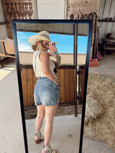 Load image into Gallery viewer, The Durango Denim Romper EXTRA SMALL