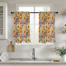 Load image into Gallery viewer, Vintage Rodeo Window Curtain 28"x40" (2-Piece) Made in America