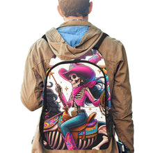 Load image into Gallery viewer, Skeleton Cowgirl Backpack