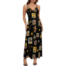Load image into Gallery viewer, Vintage Cowgirl Collage Western Sun Dress