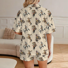 Load image into Gallery viewer, Baha Ranch Vintage Cowgirl Women's Pajamas Made in America
