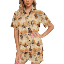 Load image into Gallery viewer, Western Grunge Women's Western Pajama Set