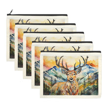 Load image into Gallery viewer, Baha Ranch Painted Buck Cosmetic Bag Pack of 5 Made in America