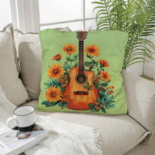 Load image into Gallery viewer, Retro Guitar Pillow Case Made in America