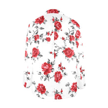 Load image into Gallery viewer, Mexican Red Rose Floral Blazer
