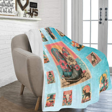 Load image into Gallery viewer, Baha Ranch Country Kickers Blanket 60x80 Ultra-Soft Micro Fleece Made in America