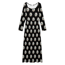Load image into Gallery viewer, Turquoise Silver Concho Long Sleeve Jumpsuit