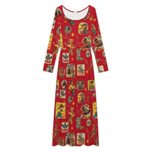 Load image into Gallery viewer, Vintage Cowgirl Collage Western Long Sleeve Jumpsuit