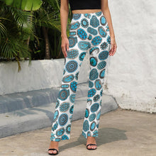 Load image into Gallery viewer, All Turquoise Flare Pants