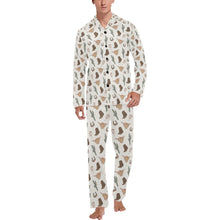 Load image into Gallery viewer, Howdy Highland Cow Christmas Men's Western Pajama Set