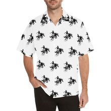 Load image into Gallery viewer, Rodeo Bronc Men's Western Camp Shirt