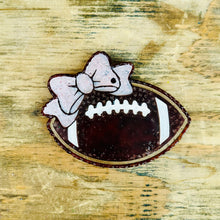 Load image into Gallery viewer, Fall Football with Bow Freshie