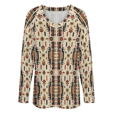 Load image into Gallery viewer, Baha Ranch Aztec Long Sleeve Tee