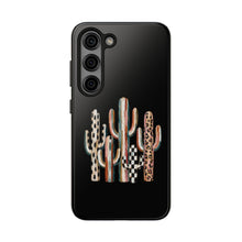 Load image into Gallery viewer, Boho Cactus Trio Phone Case | Tough Phone Case