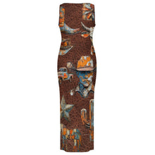 Load image into Gallery viewer, Cowboy Treasures Bodycon Maxi Dress