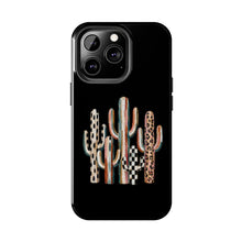 Load image into Gallery viewer, Boho Cactus Trio Phone Case | Tough Phone Case