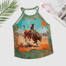 Load image into Gallery viewer, Baha Ranch Eight Second Bull Ride Rodeo Tank Top