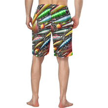 Load image into Gallery viewer, Baha Ranch Men's Fishing Lures Beach Swim Shorts