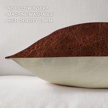 Load image into Gallery viewer, Baha Ranch Tooled Donkey Pillow Case Made in America