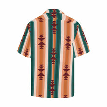 Load image into Gallery viewer, Cocoa Aztec Men's Western Camp Shirt