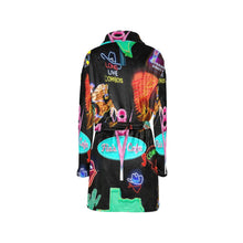 Load image into Gallery viewer, Vegas Neon Women's Western Bath Robe