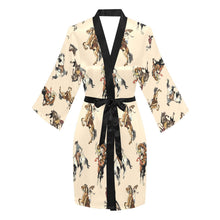 Load image into Gallery viewer, Vintage Cowgirl Women's Lounge Kimono Robe