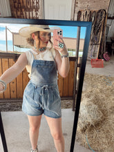 Load image into Gallery viewer, The Durango Denim Romper EXTRA SMALL