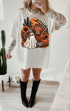 Load image into Gallery viewer, Western Ghost & Highland Cow Fall Graphic Tee