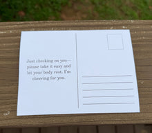 Load image into Gallery viewer, Get Well Soon Greeting Card | Send to Me or Send for Me | Choose Mailing Style | 4.25” x 5.5”