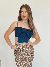 Load image into Gallery viewer, Bowen Denim Top LARGE