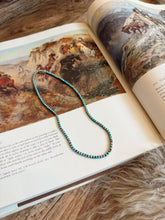 Load image into Gallery viewer, The Kingman Turquoise Tennis Necklace