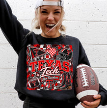 Load image into Gallery viewer, College Game Day T-Shirt | Choose Your Team | Black Gildan Softstyle