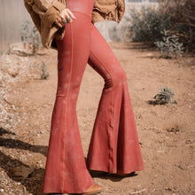 Load image into Gallery viewer, Buffalo Princess Rust Long Bell Bottom