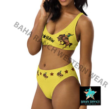 Load image into Gallery viewer, Yeehaw Mustard Bronc Buster Yeehaw Bikini