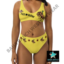 Load image into Gallery viewer, Yeehaw Mustard Bronc Buster Yeehaw Bikini