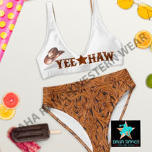 Load image into Gallery viewer, Yeehaw Tooled Leather Print Bikini
