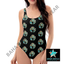 Load image into Gallery viewer, Yeehaw Black Naja One Piece Swimsuit
