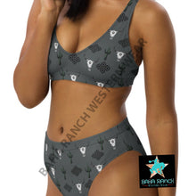 Load image into Gallery viewer, Yeehaw Aztec Bull Skull Bikini