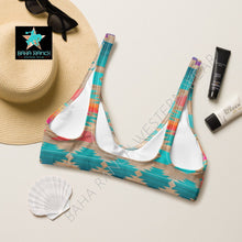 Load image into Gallery viewer, Yeehaw Southwest Aztec Bikini Top