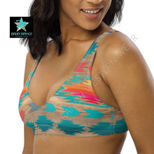 Load image into Gallery viewer, Yeehaw Southwest Aztec Bikini Top