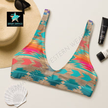 Load image into Gallery viewer, Yeehaw Southwest Aztec Bikini Top