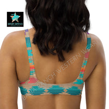 Load image into Gallery viewer, Yeehaw Southwest Aztec Bikini Top